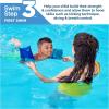 imageSwimways Soft Swimmies Toddler Floaties LearntoSwim Inflatable Pool Floats ampamp Arm Floaties Swimming Pool Accessories for Kids Aged 35 PurpleBlue