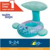 imageSwimways Sun Canopy Baby Boat Inflatable Baby Pool Float ampamp Swimming Pool Accessories with Fast Inflation Whale Toys for Kids Aged 924 MonthsMermaid