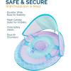 imageSwimways Sun Canopy Inflatable Baby Spring Float for Kids 924 MonthsMermaid