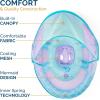 imageSwimways Sun Canopy Inflatable Baby Spring Float for Kids 924 MonthsMermaid