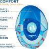 imageSwimways Sun Canopy Inflatable Baby Spring Float for Kids 924 MonthsShark