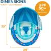 imageSwimways Sun Canopy Inflatable Infant Spring Float for Infants 39 Months Shark DesignShark