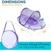 imageSwimways Ultra Baby Spring Float Premium Inflatable Baby Pool Float with Sun Canopy Fast Inflation ampamp Carry Bag 924 Months Mermaid Toys for KidsMermaid