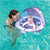 imageSwimways Ultra Baby Spring Float Premium Inflatable Baby Pool Float with Sun Canopy Fast Inflation ampamp Carry Bag 924 Months Mermaid Toys for KidsMermaid