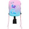 imageSwimWays Power Swimr Outdoor Pool Swim Vest for Kids Adjustable Kid Pool Float for Swim Training Medium Pink MermaidMermaid