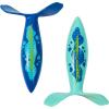 imageSwimWays Swirl Divers Kids FishShaped Pool Diving Toys 2 Pack Bath Toys ampamp Pool Party Supplies for Kids Ages 5 and UpFishshaped Pool Diving Toys3 Pack