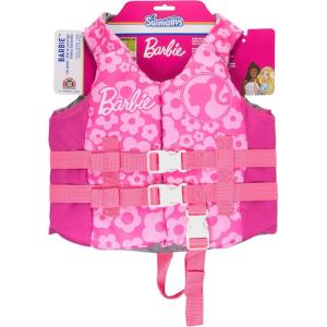 imageSwimWays Barbie Floatin Figures Swimming Pool Accessories ampamp Kids Pool Toys Barbie Party Supplies ampamp Water Toys for Kids Aged 3 ampamp UpBarbie Swim Vest