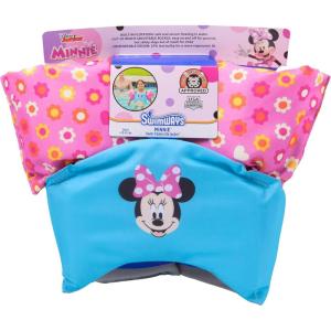 imageSwimWays Disney Minnie Swim Trainer US Coast Guard Approved Life Vest Kids Swim Vest Arm Floaties ampamp Life Jackets for Kids 3355 lbs Minnie