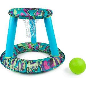 imageSwimWays Hydro Bottle Splash Pool Toys for Kids and Adults Throwing Disc Swimming Pool Game Outdoor Toys for Kids Aged 5 ampamp UpSpring Hoops