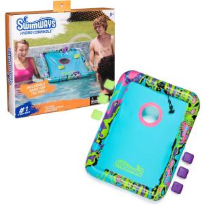 imageSwimWays Hydro Cornhole Pool Toys for Kids and Adults Cornhole Toss Game for Beach Lake and Swimming Pool Outdoor Toys for Kids Aged 5 ampamp UpHydro Cornhole