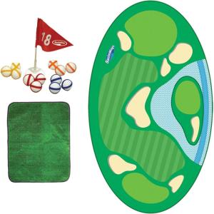 imageSwimWays Hydro Golf Pool Toys for Kids and Adults Floating Swimming Pool Game with Golf Balls and Chipping Green Outdoor Toys for Kids Aged 5 ampamp UpSpring Golf