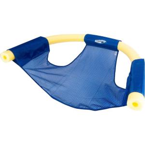 imageSwimWays Mesh Floating Pool Chair Noodle Slings 4 Pack Swimming Pool Accessories ampamp Water Toys Pool Noodle Not Included1 Pack