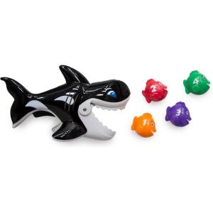 imageSwimWays Nesting Fish Water Toy Kids Pool Accessories ampamp Swimming Pool Toys 3in1 FishThemed Pool Toys for Kids Ages 3 ampamp UpGobble Gobble Guppies Water Toys New Version