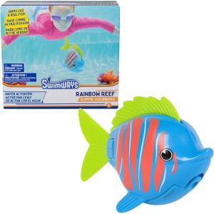 imageSwimWays Rainbow Reef Fish Toy Kids Swimming Accessories ampamp Water Toys Learn to Swim Pool Toys for Kids Ages 5 ampamp Up Batteries Included Tuna TurnerGuppie Goldberg