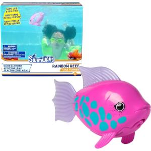 imageSwimWays Rainbow Reef Fish Toy Kids Swimming Accessories ampamp Water Toys Learn to Swim Pool Toys for Kids Ages 5 ampamp Up Batteries Included Tuna TurnerTuna Turner