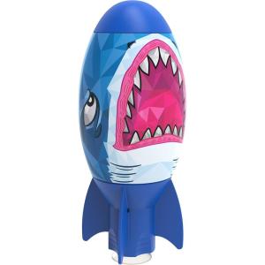 imageSwimWays Swirl Divers Kids FishShaped Pool Diving Toys 2 Pack Bath Toys ampamp Pool Party Supplies for Kids Ages 5 and UpShark Rocket Diving Toy1 Pack