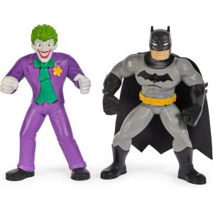 imageSwimways DC Batman Swim Huggable Batman Bath ampamp Beach Toys Floating Water Stuffed Animal for Kids Aged 1 ampamp Up2pk Floating Figures
