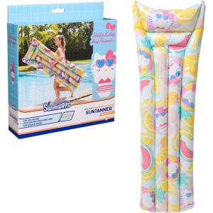 imageSwimways Hello Kitty Suntanner Pool Float Inflatable Pool Floats ampamp Kids Pool Toys Swimming Pool Accessories ampamp Beach Essentials for Teens Aged 14 ampamp UpSuntanner Pool Float