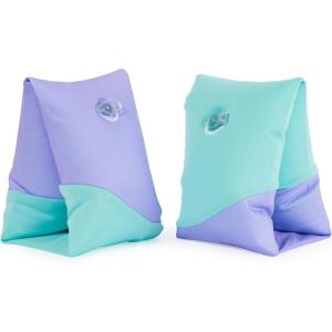 imageSwimways Soft Swimmies Toddler Floaties LearntoSwim Inflatable Pool Floats ampamp Arm Floaties Swimming Pool Accessories for Kids Aged 35 PurplePurple
