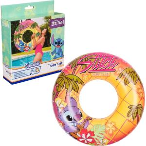 imageSwimways Stitch Oversized Pool Float Inflatable Pool Floats ampamp Kids Pool Toys Swimming Pool Accessories ampamp Beach Essentials for Teens Aged 14 ampamp UpStitch Swim Tube