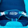 imageSwimWays Infant Baby Spring Float with Protective and Adjustable Sun Canopy For Infants 3 to 9 Months to Float in Swimming Pools Blue Anchor