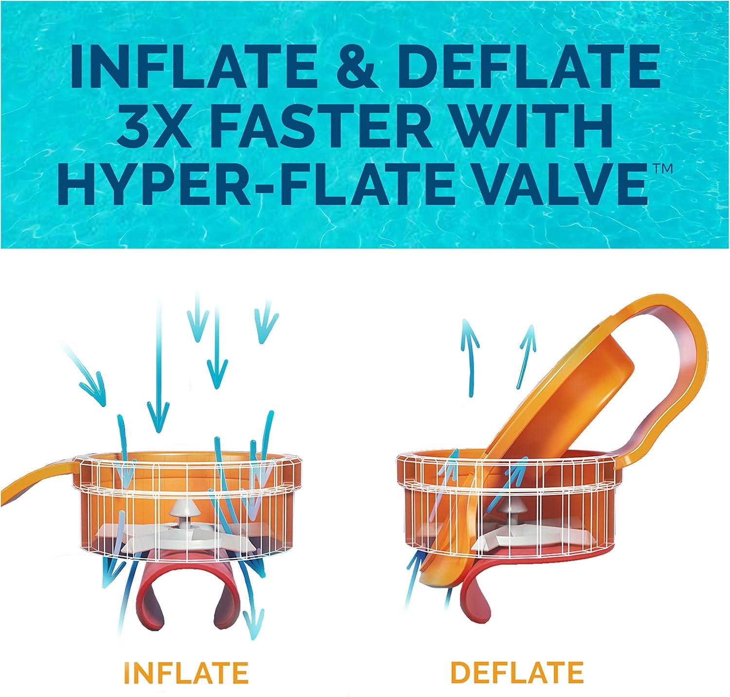 imageSwimways Sun Canopy Inflatable Infant Spring Float for Infants 39 Months Mermaid DesignMermaid