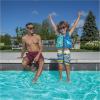 imageSwimWays Swim Vest Learn to Swim Personal Flotation Device for Swim Training Pool Floats ampamp Swimming Pool Accessories for Kids 24 Years SharkShark