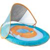 imageSwimWays 6038626 Spring Float Sun Protection Canopy Inflatable Baby Toddler Swim Pool Float Raft Colors May Vary