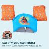 image:imageSwimWays Disney Moana Swim Trainer US Coast Guard Approved Life Vest Kids Swim Vest and Swimming Aid Arm Floaties amp Life Jackets for Kids 3355 lbs