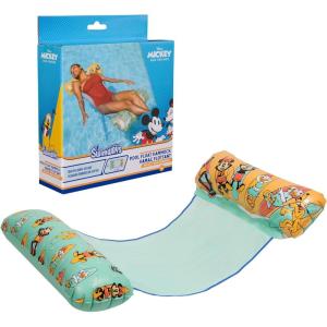 image:imageSwimWays Mickey amp Friends Swim Hammock Adult Mickey Mouse Pool Float Personal Flotation Device for Swimming Pools Disney Outdoor Toys Ages 15