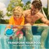 image:imageSwimWays Rainbow Reef Shark Toy Finn Diesel Kids Shark Pool Toy and Swimming Accessory SelfActivated Water Toys Learn to Swim Pool Toys for Kids Ages 5 amp Up Batteries Included