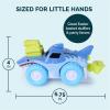 image:imageSwimWays Monster Jam Air Boat Megolodon Shark Monster Truck Swimming Pool Accessories amp Kids Pool Toys Pool Party Supplies Monster Jam Toys for Kids Ages 4 amp Up No Batteries RequiredMonster Jam