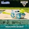 image:imageSwimWays Monster Jam Air Boat Megolodon Shark Monster Truck Swimming Pool Accessories amp Kids Pool Toys Pool Party Supplies Monster Jam Toys for Kids Ages 4 amp Up No Batteries RequiredMonster Jam
