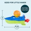 image:imageSwimWays Monster Jam Air Boat Megolodon Shark Monster Truck Swimming Pool Accessories amp Kids Pool Toys Pool Party Supplies Monster Jam Toys for Kids Ages 4 amp Up No Batteries RequiredPufferfish
