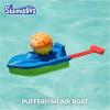 image:imageSwimWays Monster Jam Air Boat Megolodon Shark Monster Truck Swimming Pool Accessories amp Kids Pool Toys Pool Party Supplies Monster Jam Toys for Kids Ages 4 amp Up No Batteries RequiredPufferfish