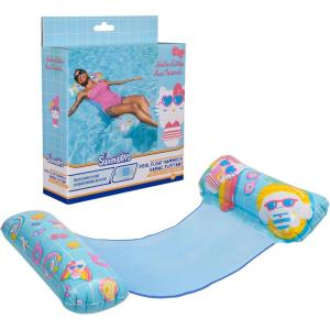 image:imageSwimWays Bluey Swim Hammock Pool Float Floatie for Kids amp Adults Personal Flotation Device for Swimming Pools Bluey Outdoor Toys for Ages 15 and UpHello Kitty