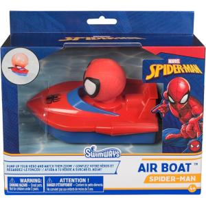 image:imageSwimWays Monster Jam Air Boat Megolodon Shark Monster Truck Swimming Pool Accessories amp Kids Pool Toys Pool Party Supplies Monster Jam Toys for Kids Ages 4 amp Up No Batteries RequiredSpiderman