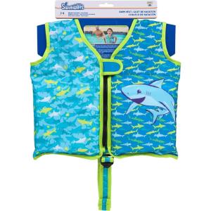 image:imageSwimWays Shark Swim Vest Kids Life Jacket Personal Flotation Device for Swim Training Kids Swimming Aid Life Jackets for Ages 24 Years Old