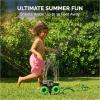 image:imageSwimWays Monster Jam Grave Digger Wild Whippin Sprinkler with 360Degree Spray Pool Furniture amp Outdoor Toys Monster Jam Party Supplies Water Toys for Kids Ages 4 amp Up