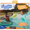 image:imageSwimWays Aqua Slam Outdoor Trampoline Game Pool Slamming Game Outdoor Toys for Kids and Adults Aged 5 amp Up